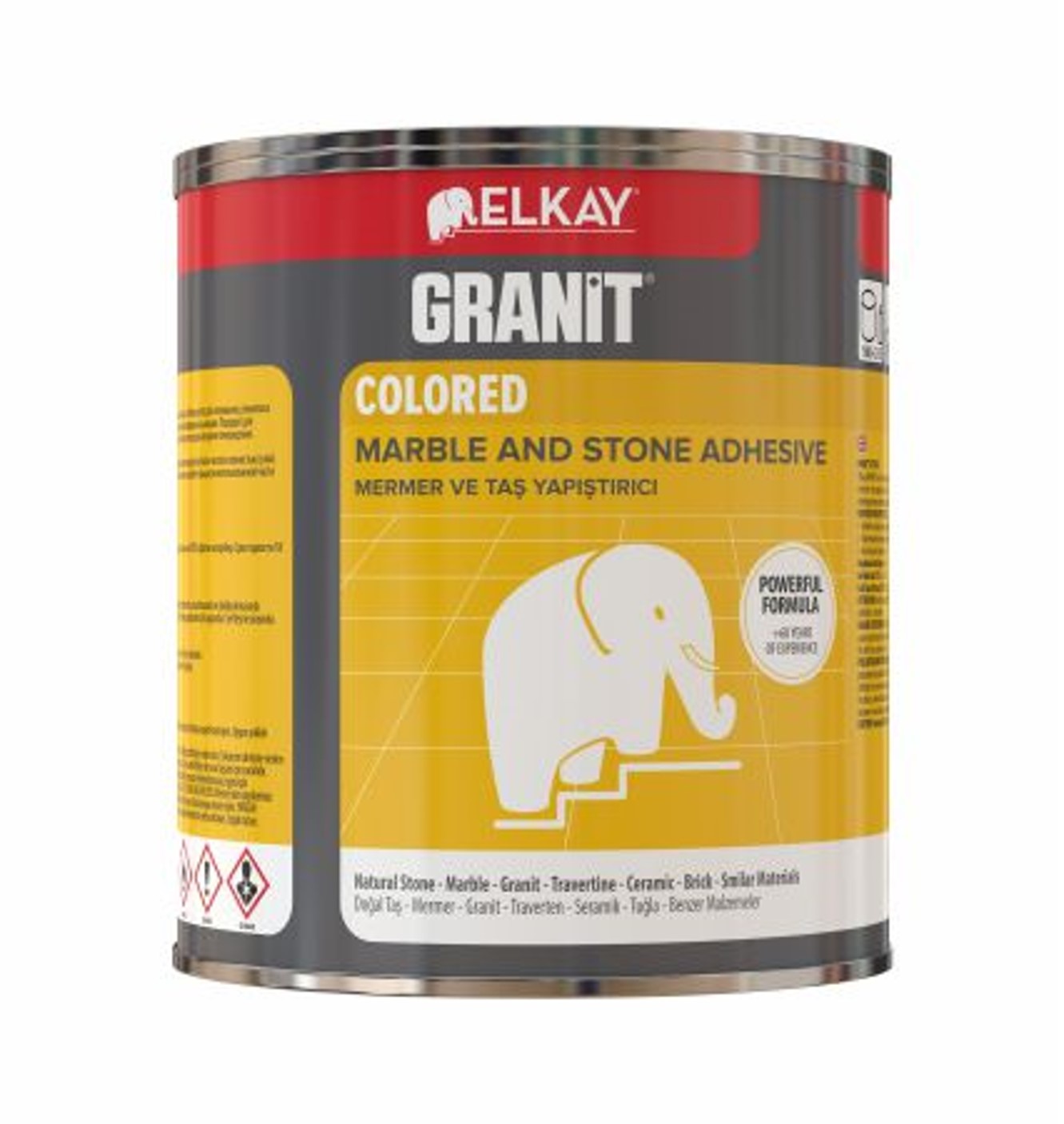 Elkay Granit Mermer Yapıştırıcı 250 Gram (Koli/24)✓